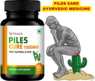 VITASTA Piles cure,Ayurvedic for Fast relief from Bavasir,Bleeding,Non-bleeding piles