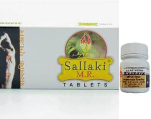 Gufic Sallaki M.R Tablets for arthritic pain With Leaf Rhumawat 20 Tab
