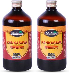 Multani Kankasava Syrup | Relief From Cough, Sore Throat & Clear Mucus - (450ml Each)