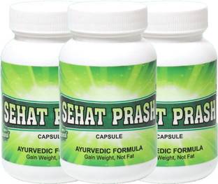 SEHAT PRASH an ayurvedic weight gainer/mass gainer capsule (PACK OF 3)
