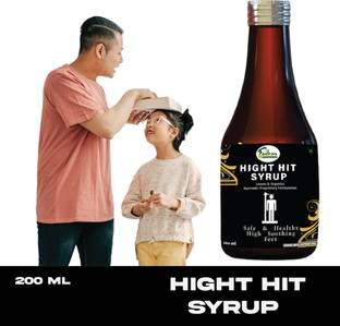 Fasczo Height Hit Syrup For Kids, For Strong Bone, Teeth, Height Growth, Height Juice