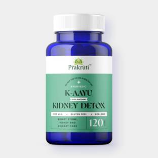 Prakruti Pure Herbs K-AAYU Ayurvedic Tablets For Kidney Stone & Detox, Kidney & Urinary Care