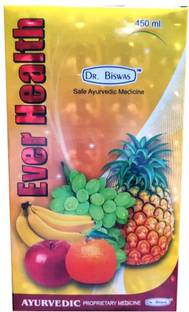 Dr. Biswas Ever Health Tonic for Weakness, Weight Loss, Insomnia, Loss of Appetite 450ml
