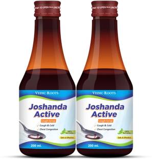 Vedic Roots Ayurvedic Cough Syrup Joshanda for Dry, Wet Cough & Mucus, Khasi Balgam Ki Dawai