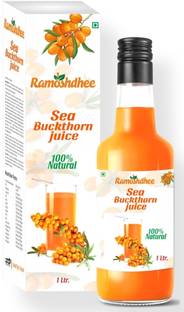 Ramoshdhee Sea Buckthorn Juice Natural Himalayan 99% Pure Berry Juice in Super Antoxidant