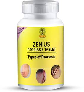 Zenius Psoriasis Tablet Ayurvedic Psoriasis Relief Tablets for Skin Allergies