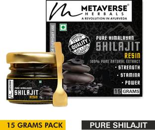 METAVERSE Himalayan Strength Pure Shilajit Resin for Performance and Stamina