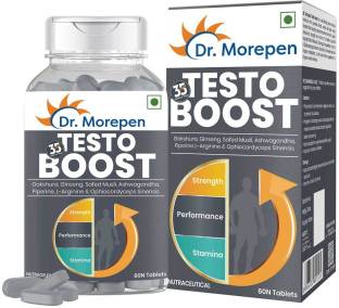 Dr. Morepen Testo Boost For Men | Increases Energy, Stamina & Muscle Growth