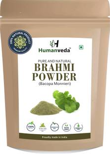 Humanveda Natural Brahmi Powder (Churna) For Brain & Memory, 100gm