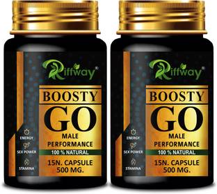 Riffway Boosty Go _ Herbal Supplement Stamina Capsule For Better Strength