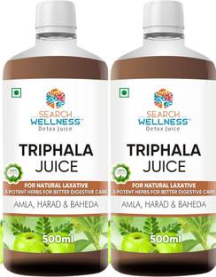 SEARCH WELLNESS Triphala Juice 500 ML Support Metabolism | Constipation & Digestive Supplement