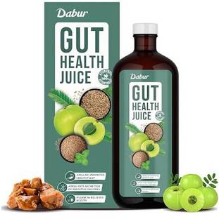 Dabur Gut Health Juice 1L 100% Natural & Ayurvedic For Digestive Health (Pack of 1)