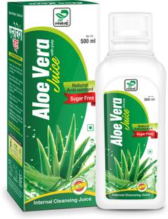 Prime Aloe Vera Juice with Pulp - Herbal, Sugar-Free & Natural Anti-oxidant