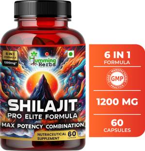 Humming Herbs Shilajit Elite - Natural Energy & Vitality | Immune & Performance Support