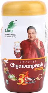 Cura Chyawanprash 2X/3X Immunity Booster, Helps in Build Strength and Stamina