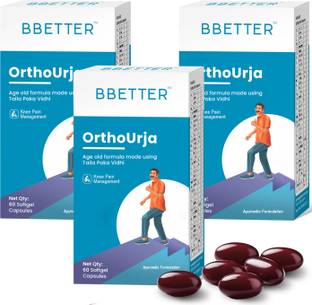 BBETTER OrthoUrja -Lab Tested Ayurvedic Medicine for Knee Pain