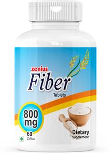 Zenius Fiber Tablets for Fiber for Heart, Cholesterol, and Digestive Health