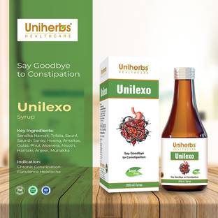 Uniherbs UniLexo Syrup Ayurvedic Medicine for Constipation, Digestion,Gas,Acidity 100 ML