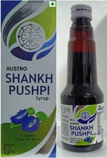 AUSTRO Shankhpushpi Ayurvedic Syrup to improve brain memory power & concentration