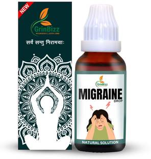 grinbizz Migraine Drop Quick relief From Migraine & Headache/Streecom/Mind Wellness