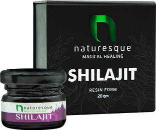NATURESQUE Shilajit Pure Resin For men and women Strength Support and Stamina Support