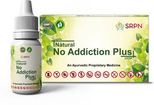 SRPN Natural No Addiction Plus Anti Addiction Alcohol Free No Addiction Drops