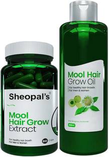 Sheopals Mool Hair Grow Combo With Amla To Help Promote Hair Growth & Control Hair Fall