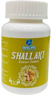 BIOLIFE Shallaki Extract Tablets for Joint Pain & Inflammation