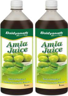 Baidyanath Amla Juice - 2L - Rich in Vitamin C and a Natural Immunity Booster | Rich in antioxidants |Help to Increase Metabolism & improves Digestion