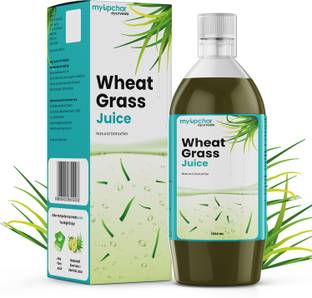 myupchar ayurveda Wheatgrass Juice-1L | Boosts Digestion,Healthy Skin & Liver | Blood Purification