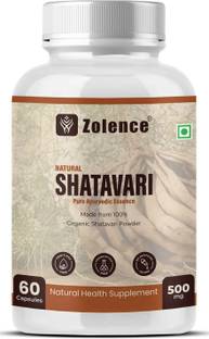 Zolence Shatavari Capsule | Herbal | Natural | An Ayurvedic Supplement | Pack of 1