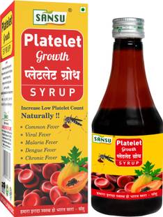 Sansu Platelet Growth Syrup | Increase Low Platelet Count Naturally | 200ml.