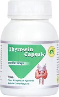 SN HERBALS THYROWIN Ayurvedic Best Supplement Medicine with Ashwagandha, Mulethi, Guduchi, Shigru, Amalki, Kanchnar