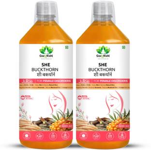 GargRishi She Buckthorn Juice for Women | PCOD Relief, Hormonal Balance & Skin Glow