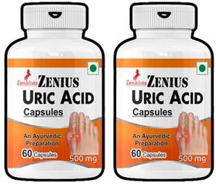 Zenius Uric Acid Capsule for Supports uric acid elimination.