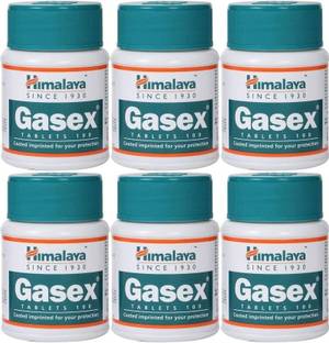HIMALAYA Gasex 100 Tablets x