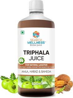 SEARCH WELLNESS Triphala Juice 500 ML Support Metabolism | Constipation & Digestive Supplement