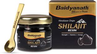 Baidyanath Himalayan Shilajit Resin 10g | Rich in Fulvic Acid| For Strength,Power & Stamina