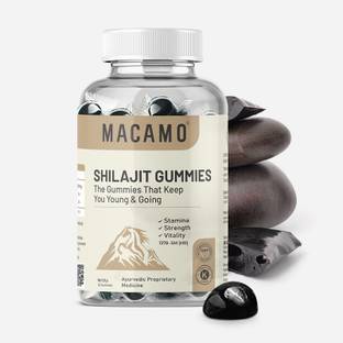 Macamo Shilajit Gummies to Improve strength Stamina & Energy