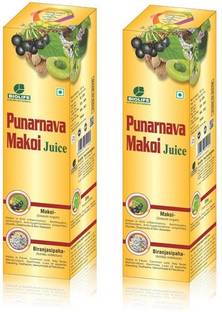 BIOLIFE Punarnava Makoi Juice - 700 ML(Pack of 2)