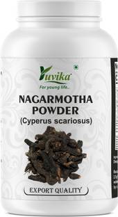 yuvika Nagarmotha Powder - Cyperus Rotundus Rhizome - Nut Sedge Root