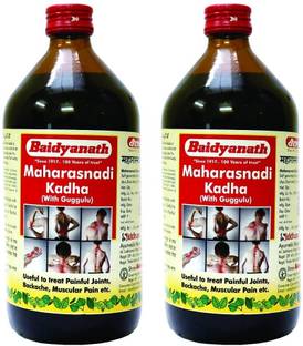 बैद्यनाथ Maharasnadi Kadha with Guggulu, Natural, 450 ml, Pack Of 2