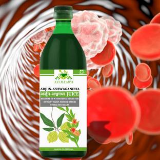 Ayur Farm Arjun Ashwagandha Juice for Immunity | Immunity Booster Arjun Ashwagandha Juice