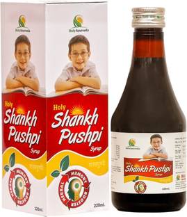 NORTH INDIA PHARMA Shankhpushpi Syrup For Memory Power, Sharp Brain, Concentration