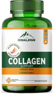 Divya Himalayan Plant Based Collagen Builder for Healthy Hair, Glowing Skin & Stronger Nails