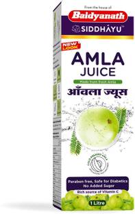 Baidyanath Amla Juice|For Hair Growth, Skin & Vitamin C - 1 Ltr