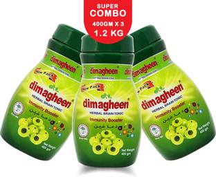 Dawakhana Tibbiya College Dimagheen Herbal Brain Tonic, Amla Immunity Booster and Mental Wellness Syrup