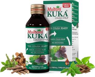 Multani Tulsi Kuka Cough Syrup | Relief From Dry & Wet Cough -
