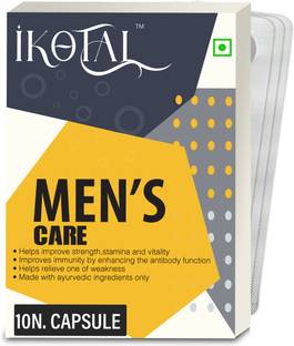 IKOTAL Men's Care Men Capsule To Ensure Natural & Effective Results | Better Immunity