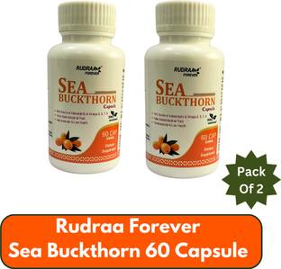 RUDRAA FOREVER Sea Buckthorn 60 Capsule (Pack Of 2)
